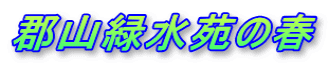 郡山緑水苑の春